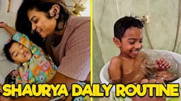 SHAURYA'S DAILY ROUTINE | Hungry Birds Inside