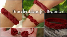 5 DIY Bracelets Ideas | How To Make Beginners Bracelets | Creation&you