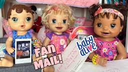 BABY ALIVE Fan Mail unboxing #38 ❣️