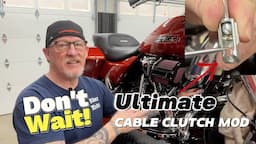 Every Harley Owner With A Cable Clutch MUST FIX THIS! DIY