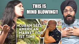 Indians React to Cuban Goes to American Supermarket for the 1st time