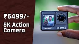 Best Action Camera Under 10000 for Vlogging - IZI One 5K 48mp Action Camera