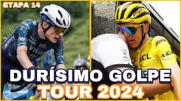 ETAPA 14 ➤ TOUR DE FRANCIA 2024 🇫🇷 Golpe Al TOUR