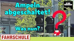 Ampel abgeschaltet! Darauf musst du jetzt achten! - Führerschein