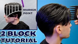 How To Cut a 2 Block Haircut | Step by Step Tutorial