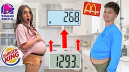 Who can GAIN the most weight in 24 hours??  Ft. Piper Rockelle