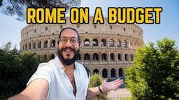 How To Travel Rome, Italy ON A BUDGET - Things To Do And Where To Eat!