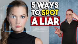 How to Catch a LIAR! Learn Expert Lie Detection/Body Language Reading!