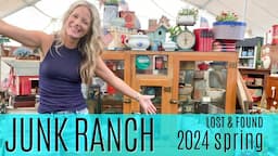 JUNK RANCH Spring 2024! My first time as a Vendor at Arkansas Antique Show & Festival