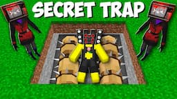 I became a SPEAKER MAN and FELL INTO TRAP OF SCARY TV WOMAN in Minecarft ! SECRET TRAP !