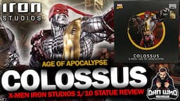 X-Men Age Of Apocalypse Colossus Statue BDS Art Scale 1/10 Iron Studios Unboxing & Review