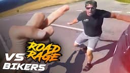 Stupid Road Rage Compilation VS Bikers | Motorcycle Road Rage 2024