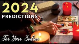 2024 PREDICTIONS  ZAZEN TAROT  For All Zodiacs #zodiac #tarotreading #tarot