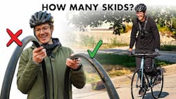 FIXIE SKID TEST - TOP 3 Tires for Fixed Gear Bikes