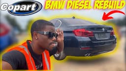 Buying A Diesel BMW 535d From Copart For $650! *My Diesel First BMW*