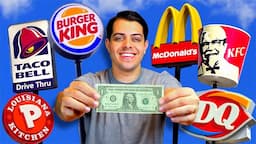 I Bought the Cheapest Thing at 10 Fast Food Restaurants