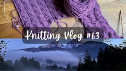 Knitting Vlog #63 I Bönan Sweater, Cumulus Bluse, Besuch Wolloase Berchtesgaden, Balkonstrickerei