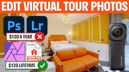 Best 360 Virtual Tour Workflow 2024 WITHOUT Photoshop And Lightroom | Insta360 ONE RS 1-INCH 360