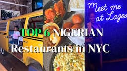 Best Nigerian Restaurants in New York City | Fufu and Egusi in NYC? | Black Owned Restaurants in NYC