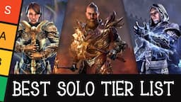 Discover the BEST Class for ESO 2024! | Solo PvE Tier List (Elder Scrolls Online)