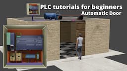 Automatic Door Programming with PLC || PLC Programming Tutorials for Beginners