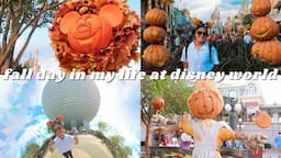 day in my life: fall edition || disney vlog 2022