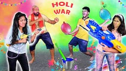 होली में हो गया झगड़ा  | Holi War | Fun Story | Pari's Lifestyle