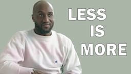 Virgil Abloh - "STARTING YOUR OWN BRAND"