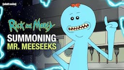 Summoning Mr. Meeseeks | Rick and Morty | adult swim