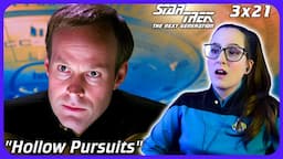 🖖Star Trek: The Next Generation 3x21 Hollow Pursuits REACTION