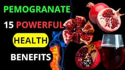 Pomegranate unveiled: 15 Life-Changing Miraculous Health Benefits Revealed! Powers of Pomegranate❤️