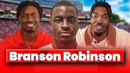 Georgia RB Branson Robinson on the importance of discipline as an athlete & 2024 season goals