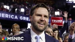 ‘This guy is a gift’: Nicolle Wallace on JD Vance being chosen as Trump’s running mate