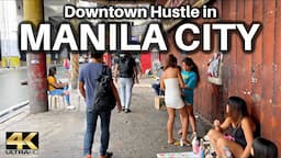 Real Walking Experience in DOWNTOWN MANILA Philippines [4K]