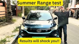 Shocking Range in Summers | EV Summer Range Test |