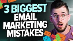 Klaviyo Expert (15,000,000+ Emails Sent!) Reveals: 3 Common Email Marketing Mistakes