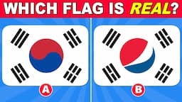 Guess The Correct Flag | Guess and Learn 50 Flags from Around the World 🌎