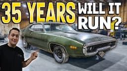 FORGOTTEN 35 YEARS! 1971 Plymouth Roadrunner - Will It RUN?