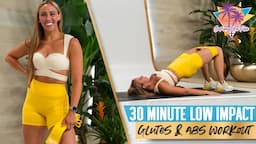 Quick & SPICY Low-Impact Glutes and Abs Workout! | STF - Day 39