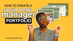 How to create a social media manager portfolio for beginners (with Canva)