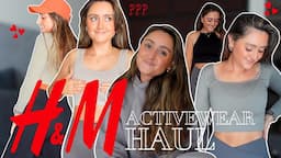 H&M ACTIVEWEAR HAUL | so cheap!!