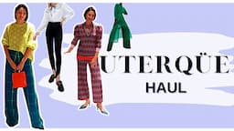 TRY ON HAUL UTERQUE Compras Tendencia Otoño Invierno 2021