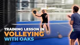 Padel Training Vlog: VOLLEYING at Net | ThePadelSchool.com