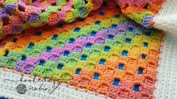 How to Crochet the C2C Open Block Stitch 🧶