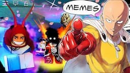 ROBLOX Strongest Battlegrounds Funny Moments (MEMES)