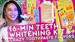 16-Min Teeth Whitening Kit & Crazy Toothpaste Flavors - Tried and Tested: EP196