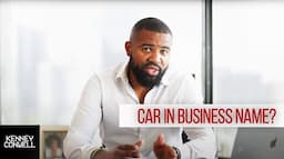 How To Get Car In The Business Name (Without it showing on Your Personal Credit)