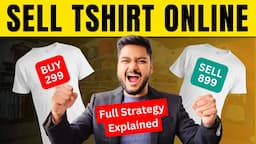 Sell Tshirt Online | Tshirt Printing Business Ideas | Social Seller Academy