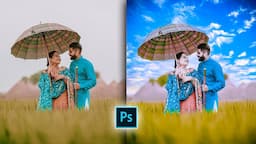 Pre Wedding Photo Editing in Photoshop cc 2022  |  Photoshop CC Tutorial for Beginners