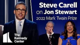 Steve Carell on Jon Stewart | 2022 Mark Twain Prize